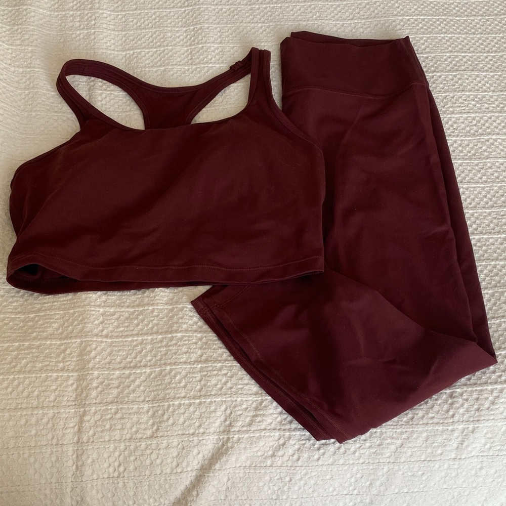 CRZ Yoga Sportsbra and legging
